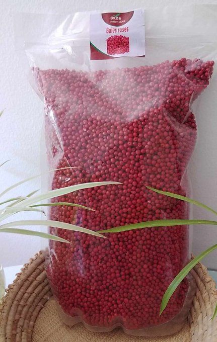 Baies roses de Madagascar Graines entières - 250g