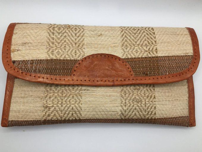 Pochette femme en raphia Madagascar - Tsara