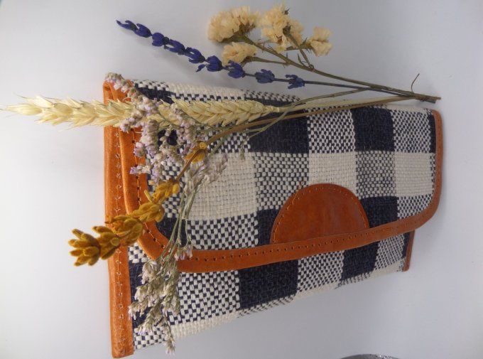 Pochette femme en raphia de Madagascar Jejo